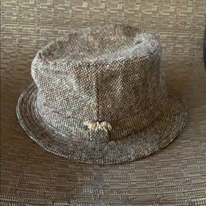 Vintage Tweed Bucket Hat by LL Bean 7 3/4